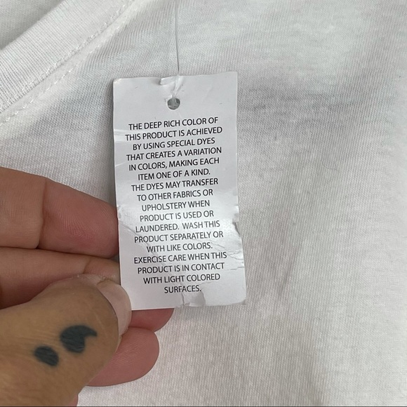 David Bowie Ziggy Stardust Distressed Tee NWT Size L - Picture 10 of 10